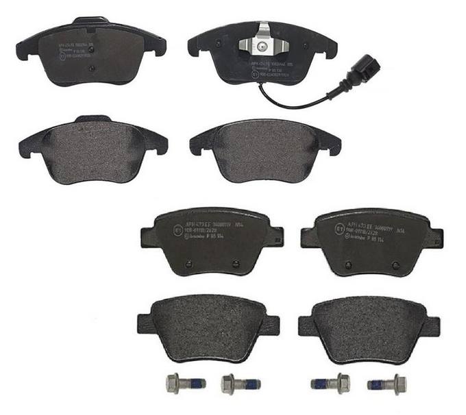 Brembo Brake Pads Kit -  Front and Rear (Low-Met)